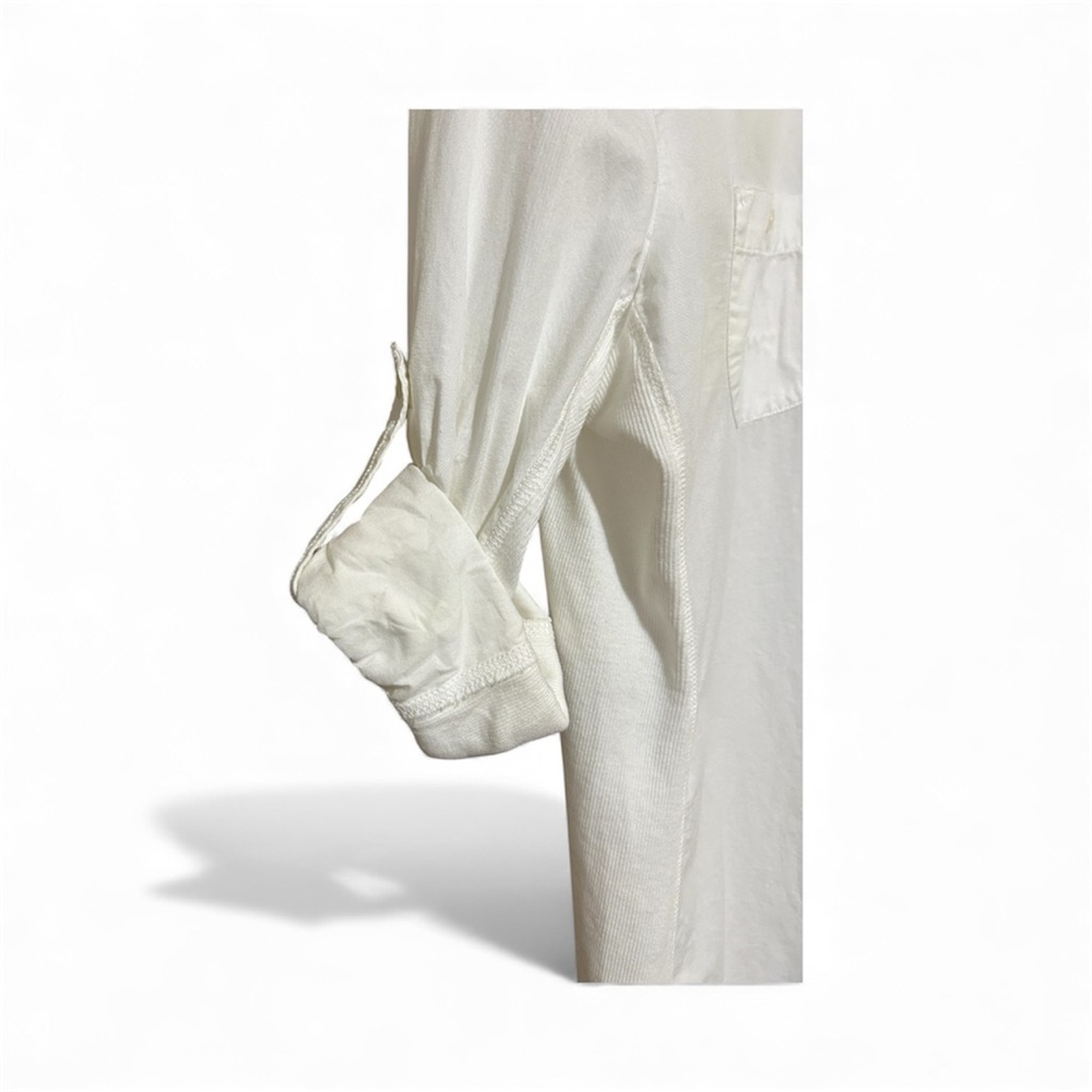 Converse Women's One - Star Long Sleeve Button Down Shirt (L) - Picture 8 of 15